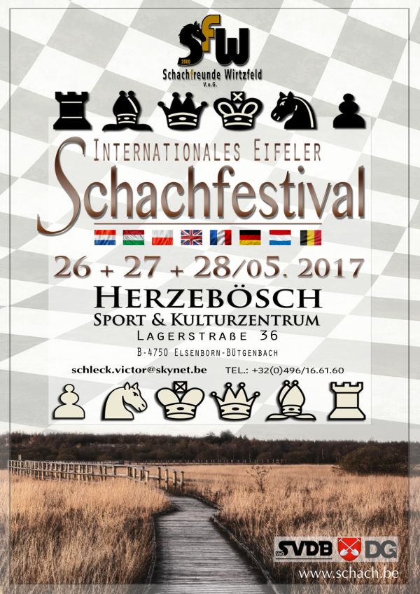 Plakat Eifeler Schachfestival